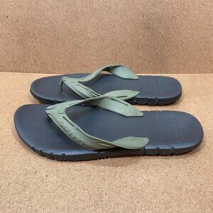 SanDugo Storm Series Flip Flops Mens US 10.5 Green & Black Durable Outdoor